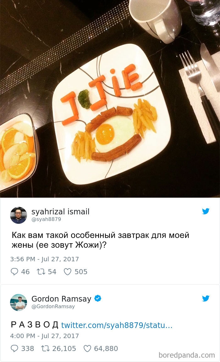 21 раз, когда кто-то спросил мнение Гордона Рамзи о своем блюде — и тут же пожалел об этом Повезло... почти никому...