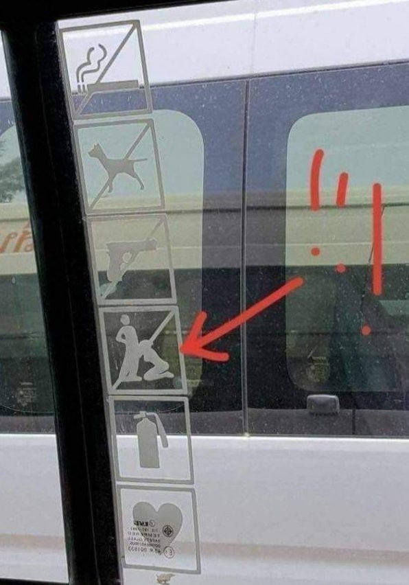 Видимо, бывали случаи НЕЛЬЗЯ, запреты, знаки, прикол, странности, табу, юмор